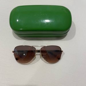 Kate Spade aviator sunglasses w/ case